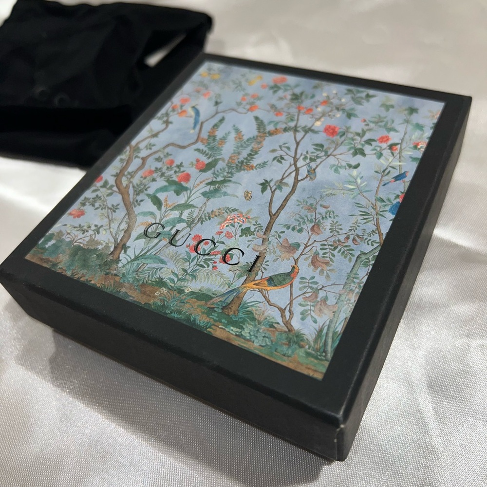 Limited Gucci Men’s Wallet Box & Wallet dust bag